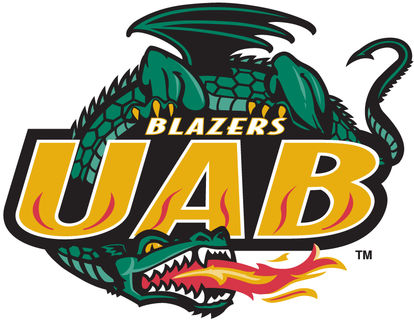 UAB Blazers 1996-Pres Alternate Logo v2 iron on transfers for T-shirts